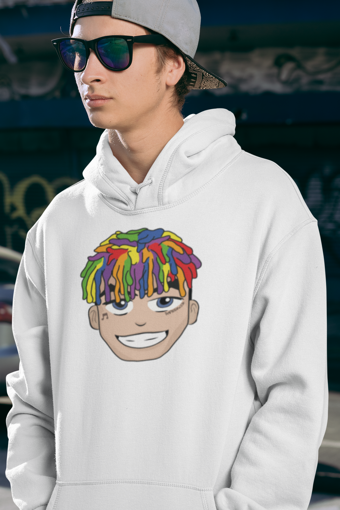 RapNieuwsTV Hoodie Wit